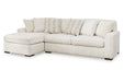 Chessington Ivory 2 - Piece LAF Chaise Sectional - Gate FurnitureSectional