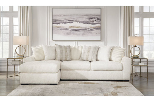 Chessington Ivory 2 - Piece LAF Chaise Sectional - Gate FurnitureSectional