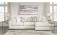 Chessington Ivory 2 - Piece RAF Chaise Sectional - Gate FurnitureSectional