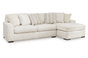 Chessington Ivory 2 - Piece RAF Chaise Sectional - Lara FurnitureSectional