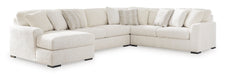 Chessington Ivory 4 - Piece LAF Chaise Sectional - Gate FurnitureSectional