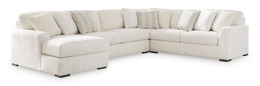 Chessington Ivory 4 - Piece LAF Chaise Sectional - Gate FurnitureSectional