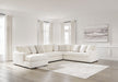 Chessington Ivory 4 - Piece LAF Chaise Sectional - Gate FurnitureSectional