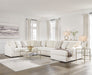 Chessington Ivory 4 - Piece RAF Chaise Sectional - Gate FurnitureSectional
