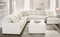 Chessington Ivory 4 - Piece RAF Chaise Sectional - Gate FurnitureSectional