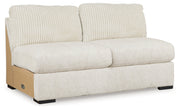 Chessington Ivory Armless Loveseat - 6190434