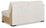 Chessington Ivory Armless Loveseat - 6190434