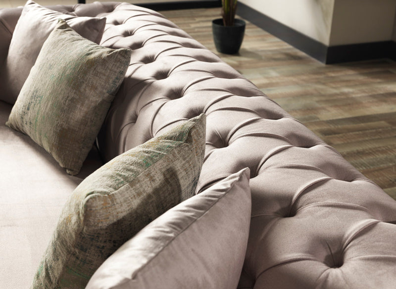 Chester Stationary Livingroom Sofa Cream in Cream - 101-CHE-H01-3