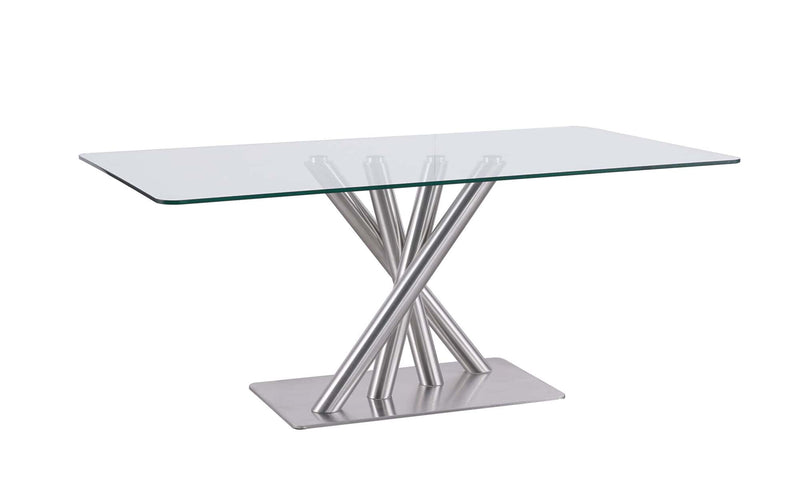 Chester White Dining Set - Lara FurnitureDining Room Set