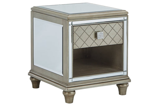 Chevanna Platinum End Table - Gate FurnitureEnd Table
