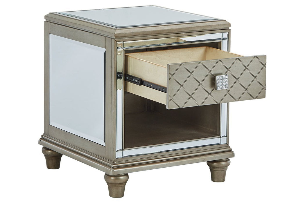 Chevanna Platinum End Table - Gate FurnitureEnd Table