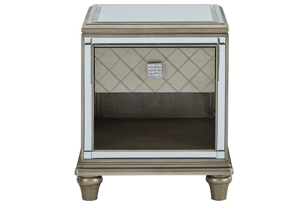 Chevanna Platinum End Table - Gate FurnitureEnd Table