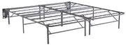 Chime 10 Inch Hybrid 10 Inch Hybrid Mattress with Foundation in White - PKG008812