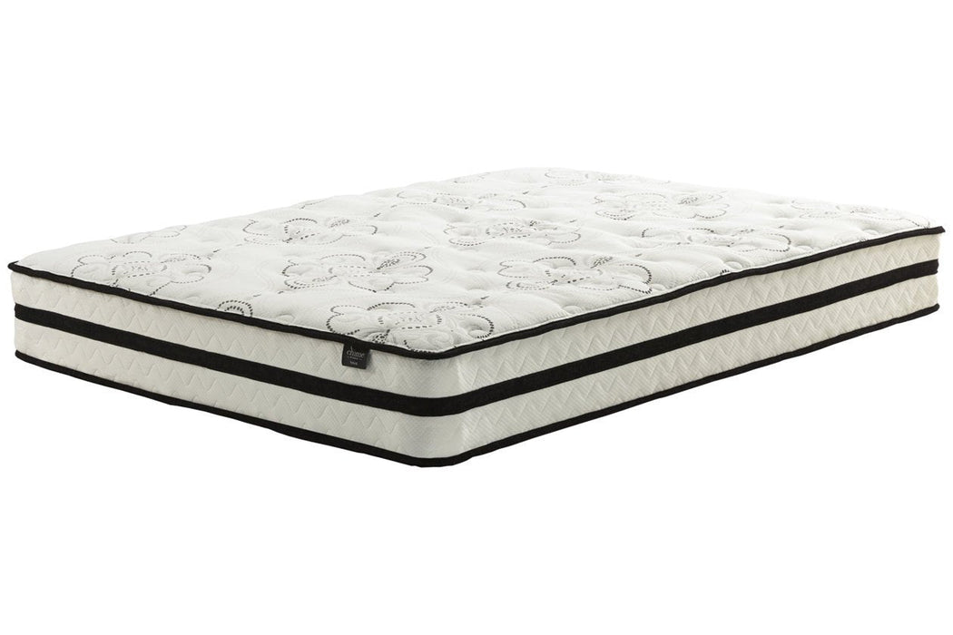Chime 10 Inch Hybrid White King Mattress in a Box - Gate FurnitureKing Mattress