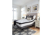 Chime 12 Inch Hybrid White Queen Mattress in a Box - Lara FurnitureQueen Mattress