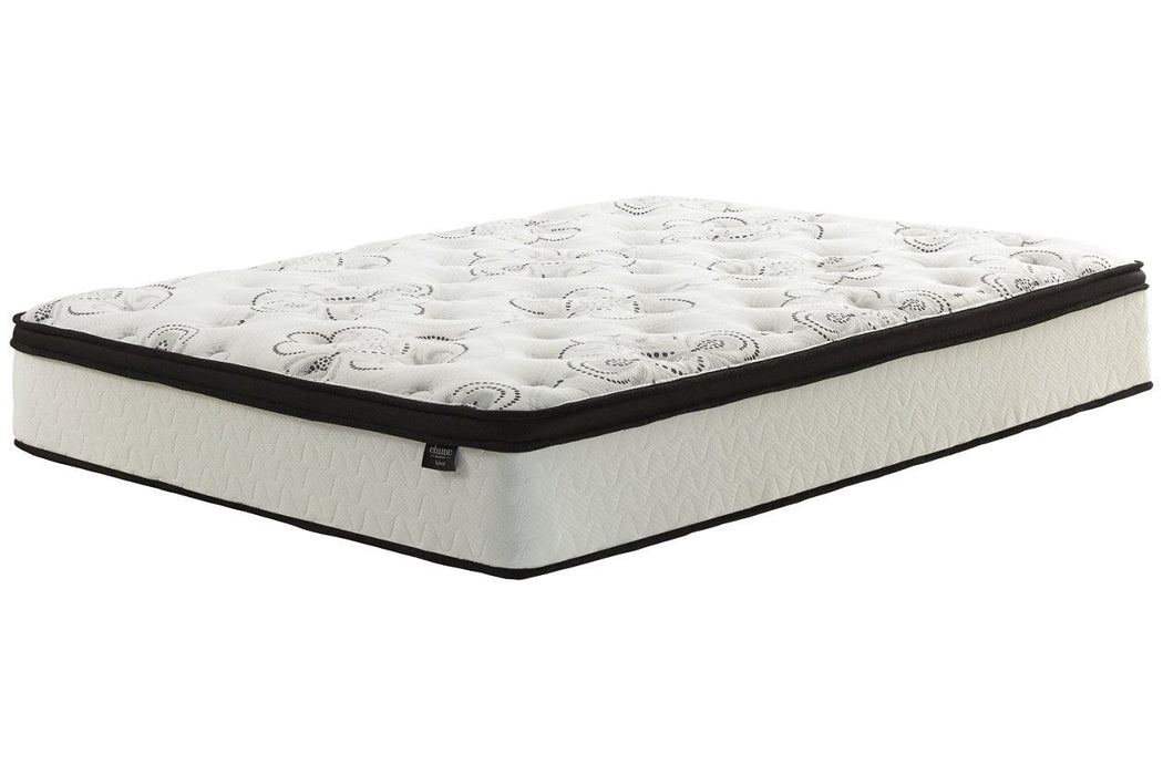 Chime 12 Inch Hybrid White Queen Mattress in a Box - Gate FurnitureQueen Mattress