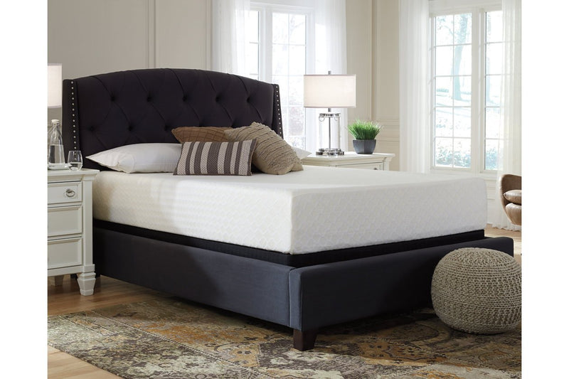 Chime 12 Inch Memory Foam White Queen Mattress in a Box - Lara FurnitureQueen Mattress