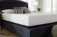Chime 12 Inch Memory Foam White Queen Mattress in a Box - Gate FurnitureQueen Mattress