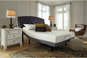 Chime 8 Inch Memory Foam White King Mattress in a Box - Lara FurnitureKing Mattress