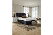 Chime 8 Inch Memory Foam White King Mattress in a Box - Lara FurnitureKing Mattress