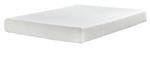 Chime 8 Inch Memory Foam White Queen Mattress in a Box - Lara FurnitureQueen Mattress