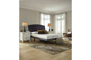 Chime 8 Inch Memory Foam White Queen Mattress in a Box - Lara FurnitureQueen Mattress