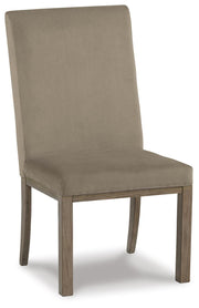 Chrestner Gray/Brown Dining Chair (Set of 2) - D983-01X2