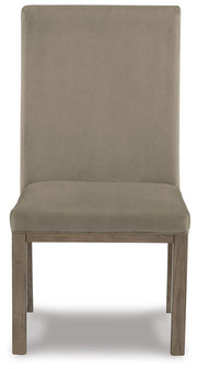 Chrestner Gray/Brown Dining Chair (Set of 2) - D983-01X2
