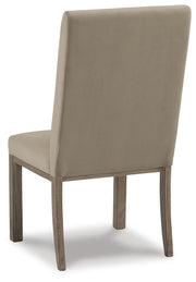 Chrestner Gray/Brown Dining Chair (Set of 2) - D983-01X2
