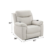 Chriki Power Recliner w/Lift & Heating & Massage - LV04271