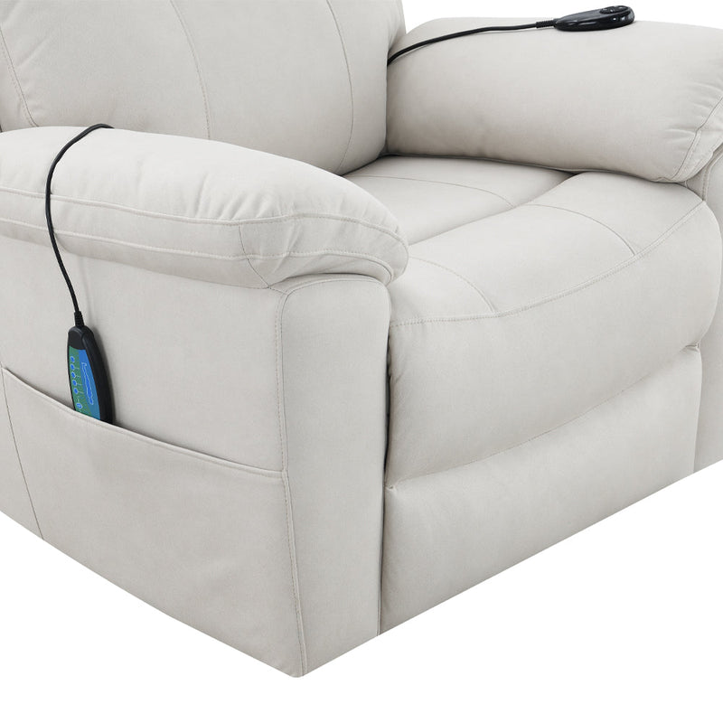 Chriki Power Recliner w/Lift & Heating & Massage - LV04271