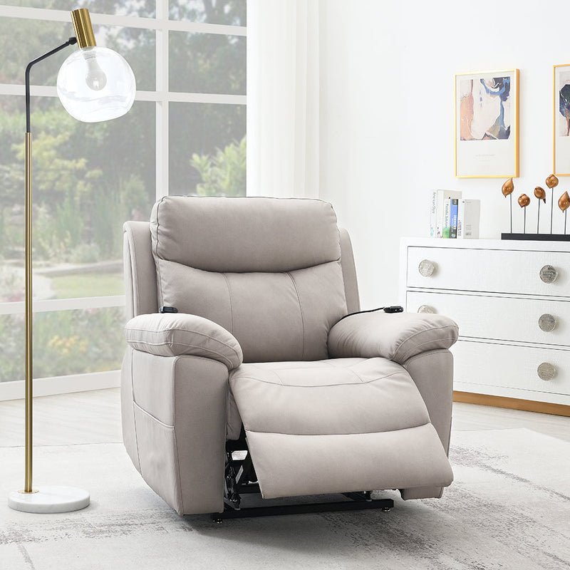 Chriki Power Recliner w/Lift & Heating & Massage - LV04272
