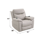 Chriki Power Recliner w/Lift & Heating & Massage - LV04272
