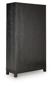 Christop Black/Brown Accent Cabinet - A4000728