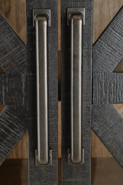 Christop Black/Brown Accent Cabinet - A4000728