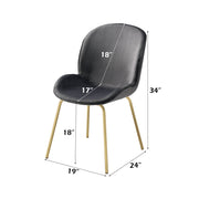 Chuchip Side Chair (Set-2) - 72948