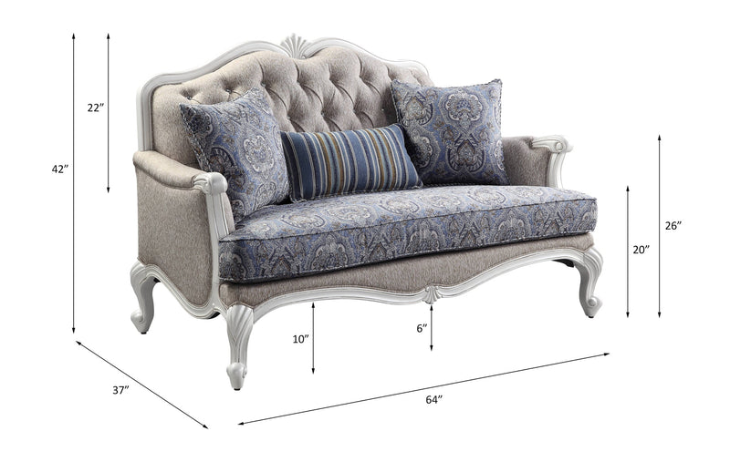 Ciddrenar Loveseat W/3 Pillows - 54311
