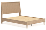 Cielden Two - tone Queen Platform Bed - Lara FurnitureQueen Bed
