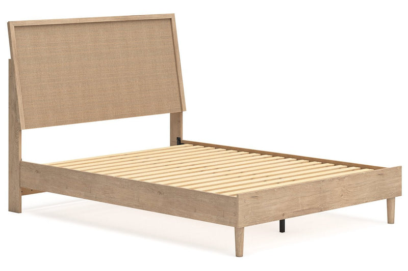 Cielden Two - tone Queen Platform Bed - Lara FurnitureQueen Bed