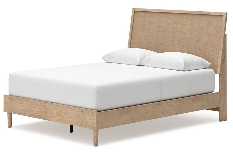 Cielden Two - tone Queen Platform Bed - Lara FurnitureQueen Bed