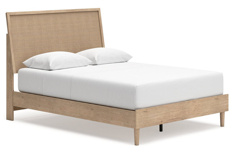 Cielden Two - tone Queen Platform Bed - Lara FurnitureQueen Bed