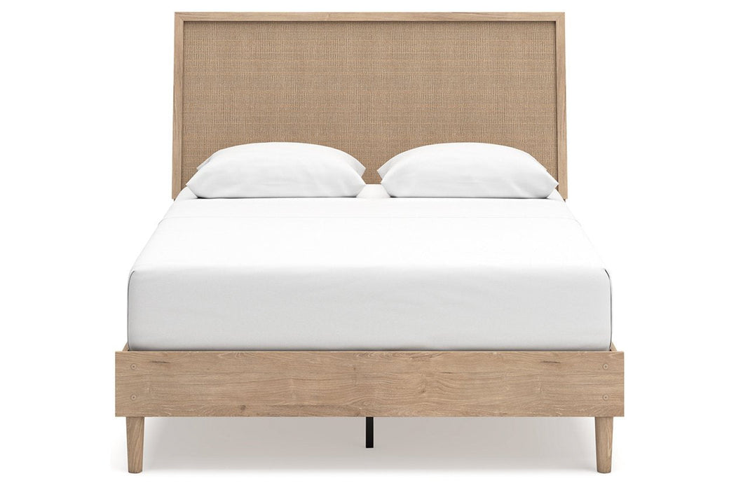 Cielden Two - tone Queen Platform Bed - Gate FurnitureQueen Bed