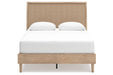 Cielden Two - tone Queen Platform Bed - Gate FurnitureQueen Bed