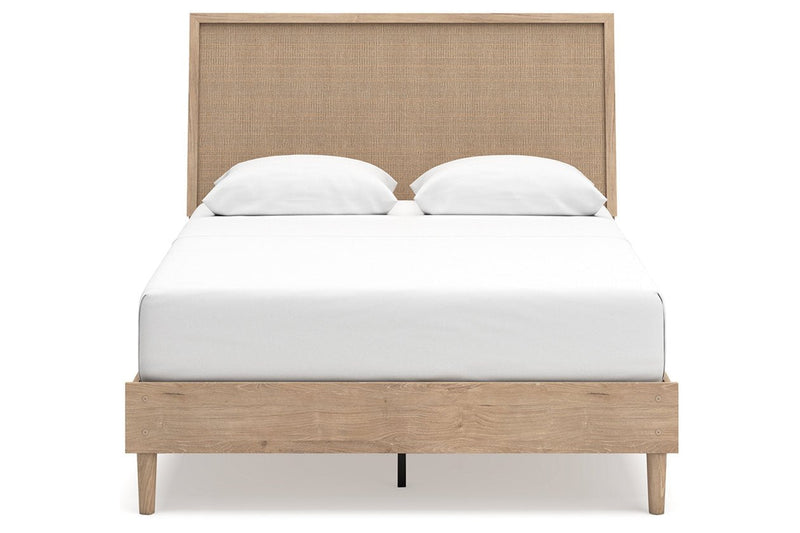 Cielden Two - tone Queen Platform Bed - Lara FurnitureQueen Bed