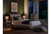Cielden Two - tone Queen Platform Bed - Lara FurnitureQueen Bed