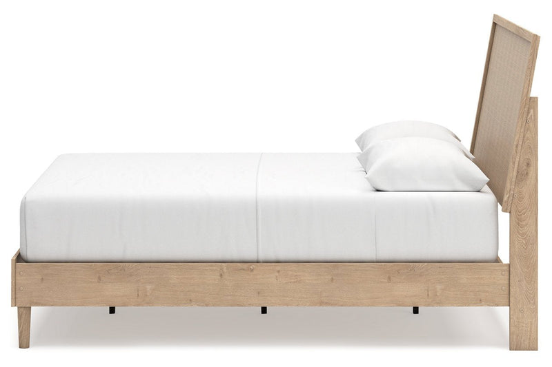 Cielden Two - tone Queen Platform Bed - Lara FurnitureQueen Bed