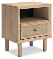Cielden Two-tone Queen Upholstered Bed, Dresser and 2 Nightstands - B1199B20