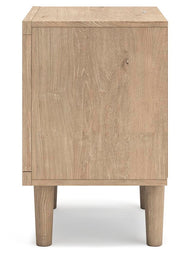 Cielden Two-tone Queen Upholstered Bed, Dresser and 2 Nightstands - B1199B20