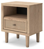 Cielden Two-tone Queen Upholstered Bed, Dresser and 2 Nightstands - B1199B20