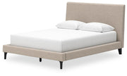 Cielden Two-tone Queen Upholstered Bed, Dresser and 2 Nightstands - B1199B20